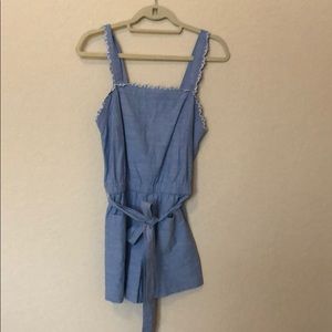 Chambray romper